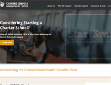 Tablet Screenshot of chartercenter.org